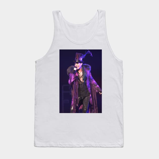 Adam Lambert Photograph Tank Top by Concert Photos